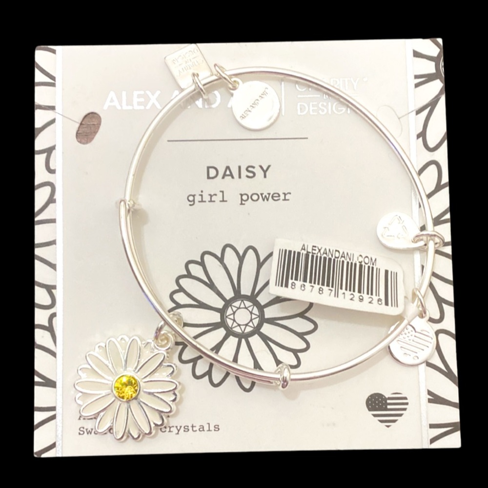 NWT, never worn. Alex and Ani Daisy Bracelet. Very pretty.